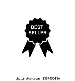 best seller icon vector template