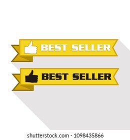 best seller label