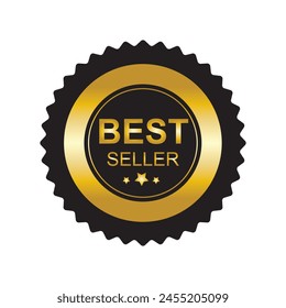 Best seller label icon, vector illustration, eps10