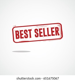 Best Seller Label Logo Vector Template