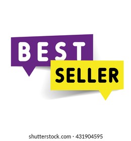 Best Seller label vector