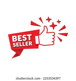 Bester Verkäufer-Label-Vektorgrafik des Banners für die beste Qualität von Tags-Clip-Art