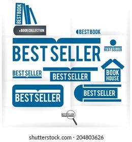 Best Seller Labels and Typography Design