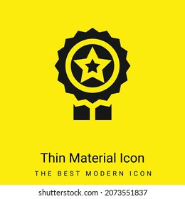 Best Seller minimal bright yellow material icon
