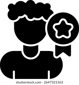Best Seller Modern Solid Black Vector Icon Design