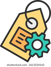 Best Seller Outline Filled Style Icon