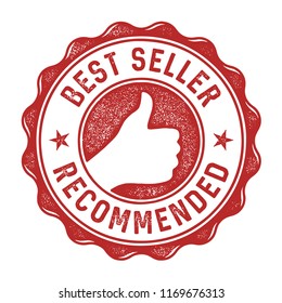 Best Seller Recommended Label/stamp