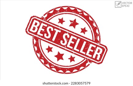 Best seller Red Rubber Stamp vector design.