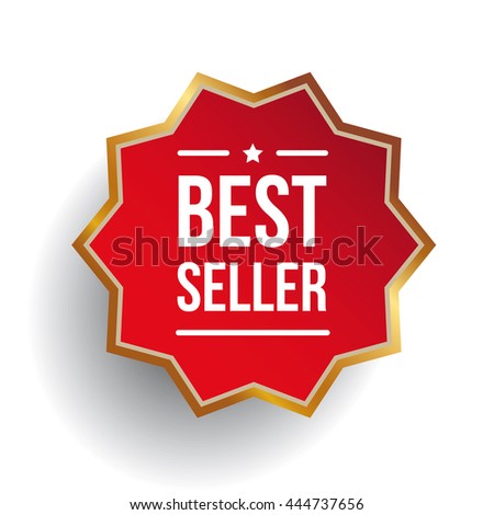 Best Seller red star vector