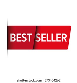 Best seller red vector