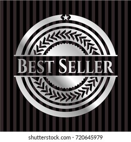 Best Seller Silver Shiny Badge