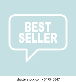 BEST SELLER speech bubbles.