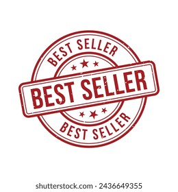 Best Seller Stamp, Best Seller Grunge Round Sign