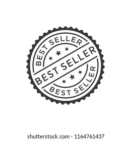 Best seller stamp icon vector - Shutterstock ID 1164761437