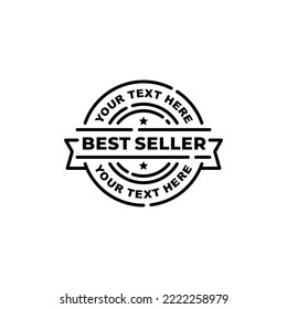 Best seller stamp icon vector illustration