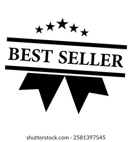 best seller stamp icon vector design templates