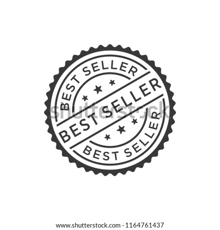 Best seller stamp icon vector illustration