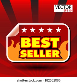 Best Seller sticker