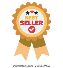 Best seller sticker label with ribon,label,sticker, book cover , Premium goods.