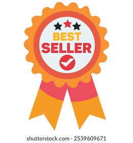 Best seller sticker label with ribon,label,sticker, book cover , Premium goods.