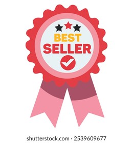 Best seller sticker label with ribon,label,sticker, book cover , Premium goods.