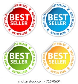 Best seller stickers set