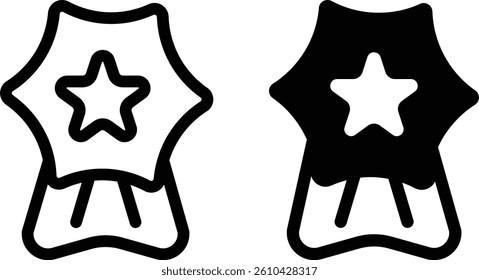 Best Seller Symbol glyph icon. Vector graphics