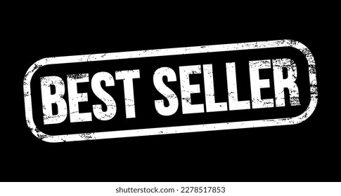 BEST SELLER text stamp, business concept background