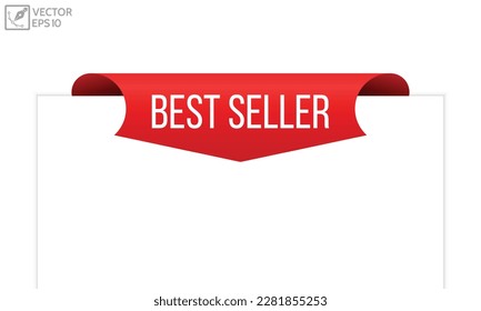 Best seller Vector banner ribbon design