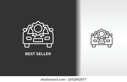 Best Seller Vector, Icon Or Logo Sign Isolated Symbol Illustration