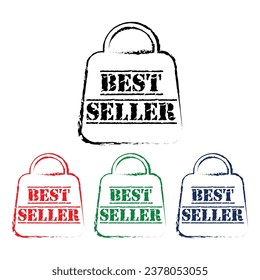 best seller vector template, best seller vector elements, best seller vector illustration