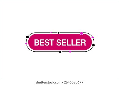 Bestseller. Web-Taste, Anwendung Design, Element, lernen, besten Verkauf, Vorlage, akzeptieren Cookies Design gelten jetzt, Ebene, Zeichen, Sprache, Bubble Banner, weißer Hintergrund. 

