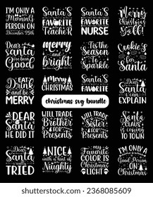 Best Selling Christmas Bundle T Shirt Design Vector