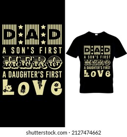 Best Selling Dad T-shirt Design Father’s Day Graphic T Shirt Design Dad T Shirt, Fathers Day Gift, Gifts For Dad, The Patriotic Dad T Shirt, Father's Day T Shirt.