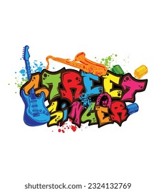 Best selling t-shirt design, Street singer graffiti work, Lettering