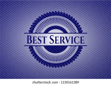 Best Service with jean texture