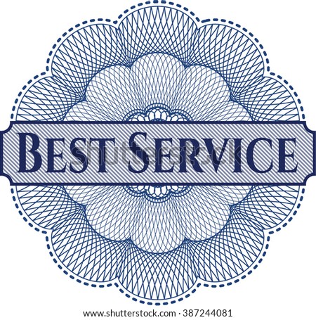 Best Service linear rosette
