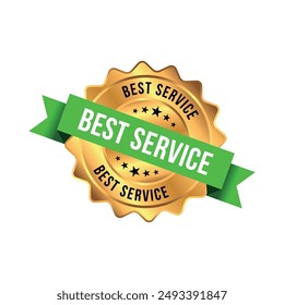 Best Service Rubber Stamp Sign