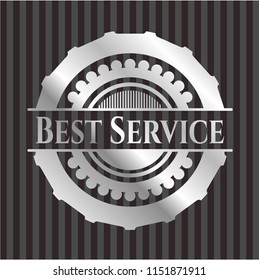 Best Service silver emblem