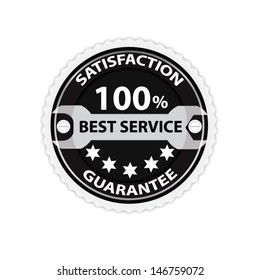 Best service,guarantee and satisfaction 100 percent. Vector