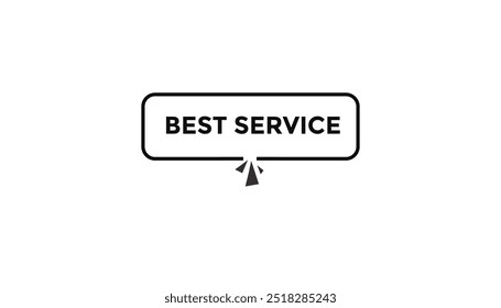 Best services button web banner templates. Vector Illustration 
