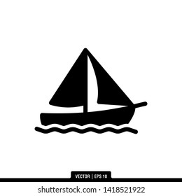 The best ship icon vector, illustration logo template in trendy style. Can be used for many purposes.
