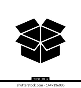 The best of Shipping Box icon vector, illustration logo template in trendy style. Suitable for many purposes.

