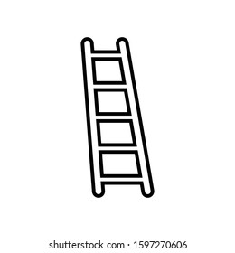 Best Simple Ladder Icon Vector Design Template