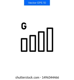 The Best Simple Signail Icon Vector Broadcast Signal Strength Wifi