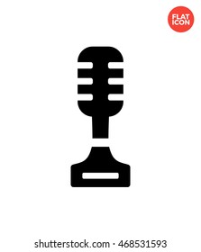 Best singer trophy Icon Flat Style Isolated Vector Illustration