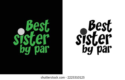 Design des Golf Quote T-Shirts, Typografie