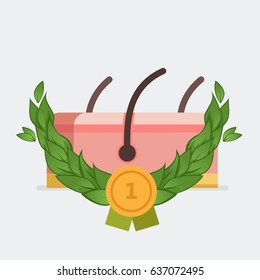 Best Skin vector illustration