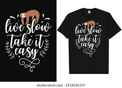 El mejor modo de sueño perezoso en el modo perezoso en la selva lenta fauna silvestre selva tropical animal tipografía gráficos diseño de camiseta