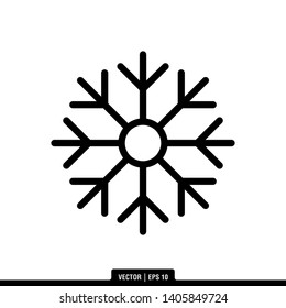 The best snowflake icon vector, illustration logo template in trendy style. Can be used for many purposes.

